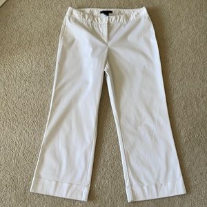 The Limited White Capris Size 8